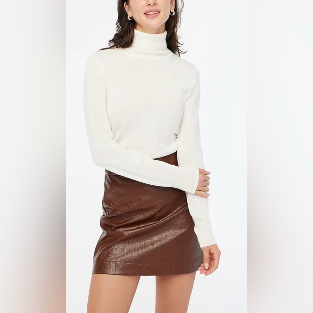 NWT J.Crew Merino Wool-Blend Turtleneck, Size‎ XL